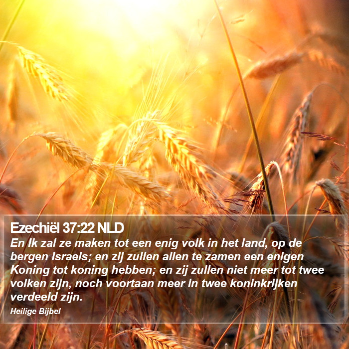 Ezechiël 37:22 NLD Bible Study