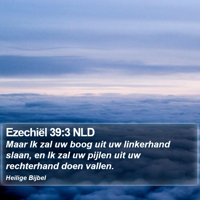 Ezechiël 39:3 NLD Bible Study