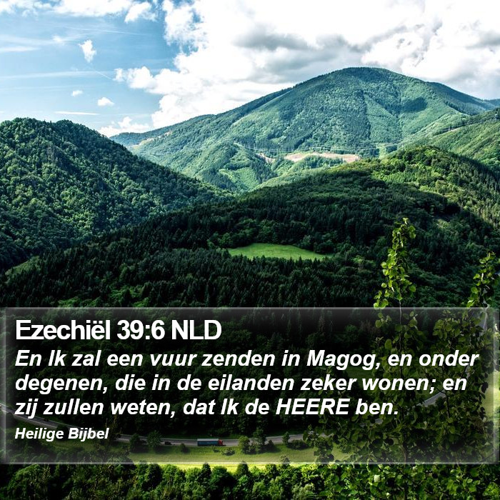 Ezechiël 39:6 NLD Bible Study