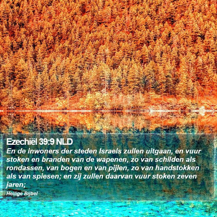 Ezechiël 39:9 NLD Bible Study