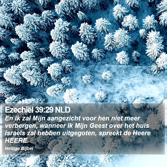 Ezechiël 39:29 NLD Bible Study