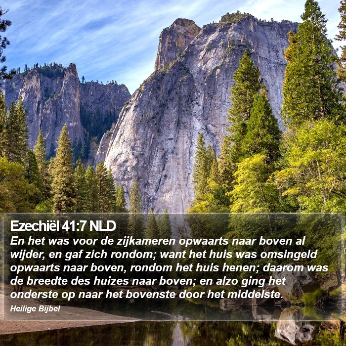 Ezechiël 41:7 NLD Bible Study
