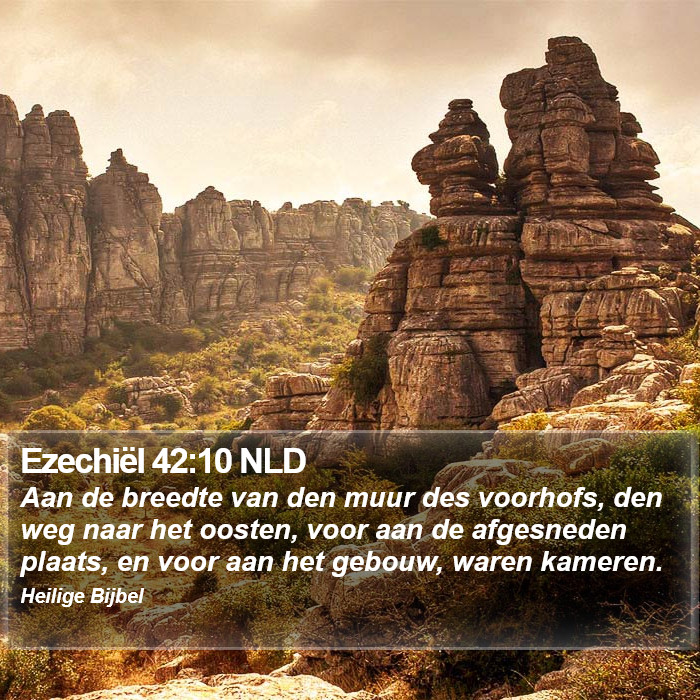 Ezechiël 42:10 NLD Bible Study