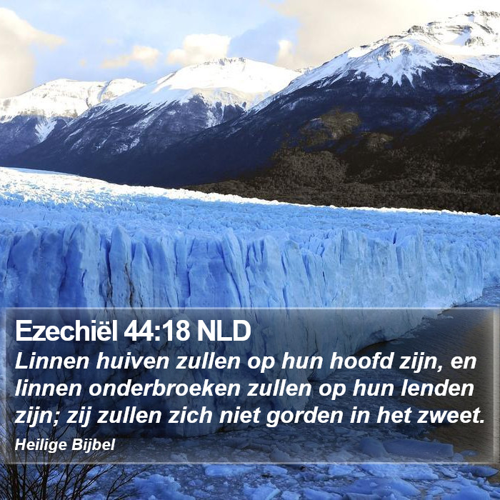 Ezechiël 44:18 NLD Bible Study