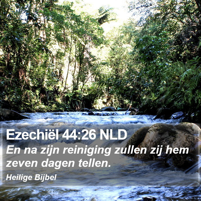 Ezechiël 44:26 NLD Bible Study