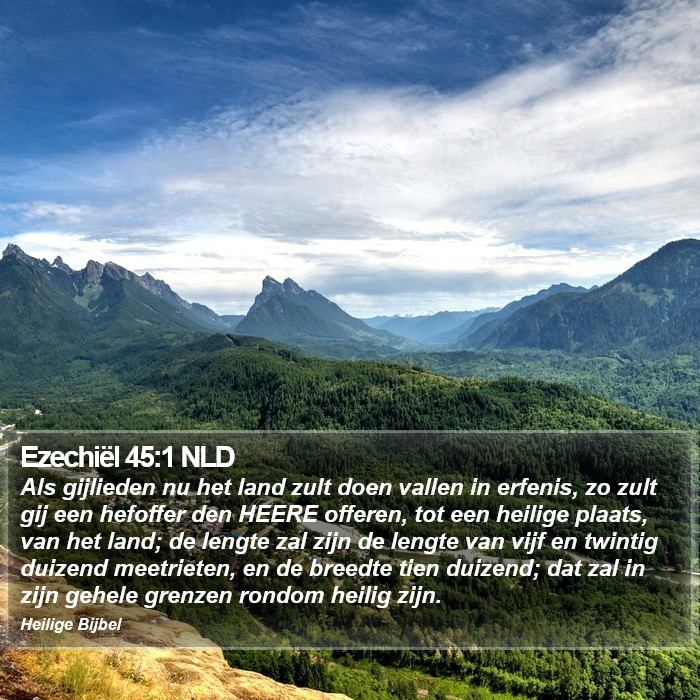 Ezechiël 45:1 NLD Bible Study