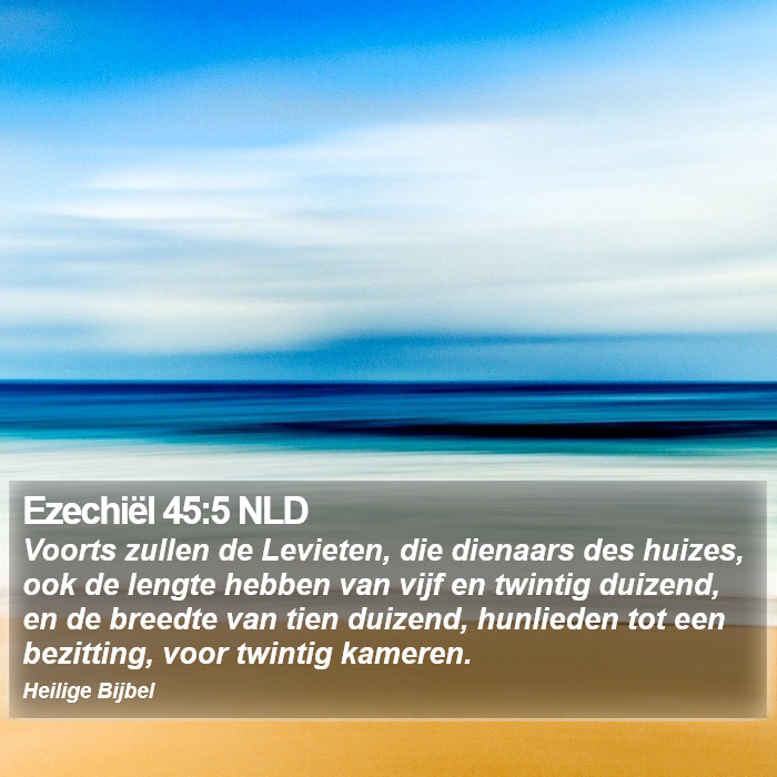 Ezechiël 45:5 NLD Bible Study