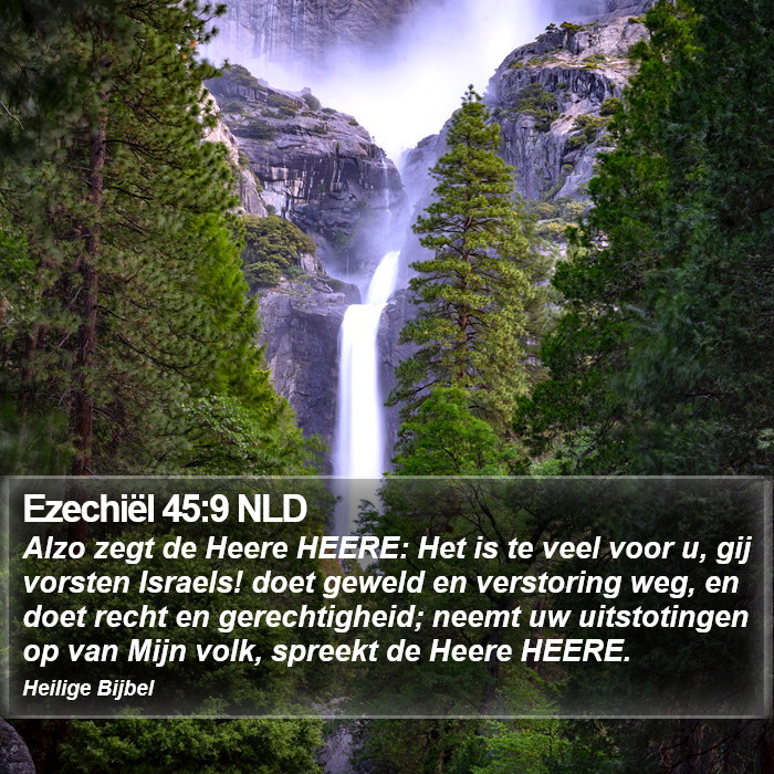 Ezechiël 45:9 NLD Bible Study