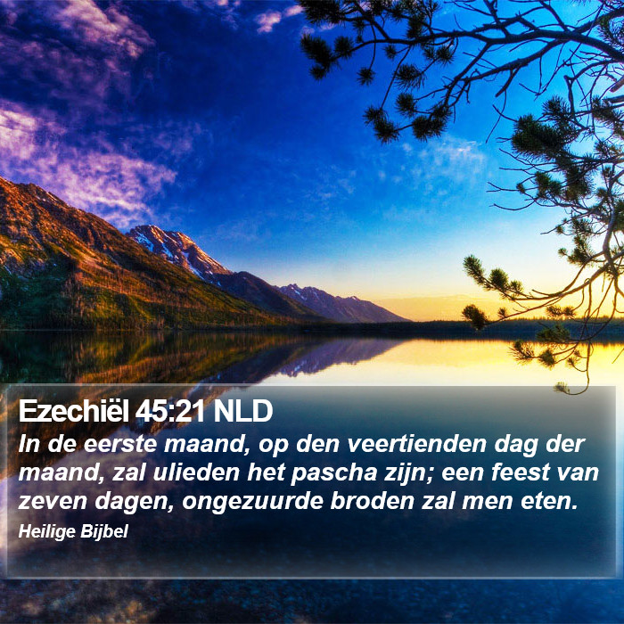 Ezechiël 45:21 NLD Bible Study