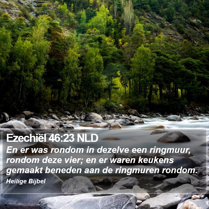 Ezechiël 46:23 NLD Bible Study