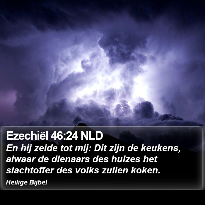 Ezechiël 46:24 NLD Bible Study