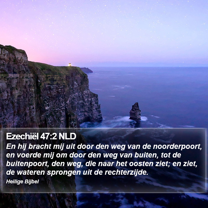 Ezechiël 47:2 NLD Bible Study