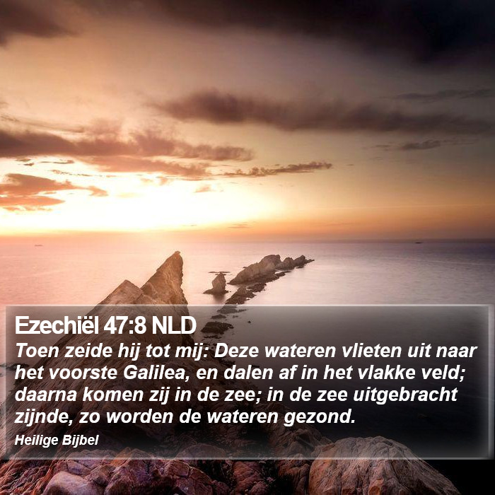 Ezechiël 47:8 NLD Bible Study