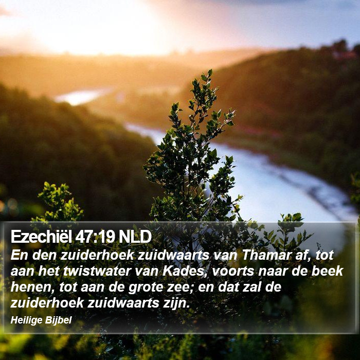 Ezechiël 47:19 NLD Bible Study