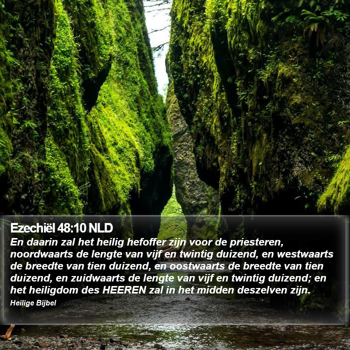Ezechiël 48:10 NLD Bible Study