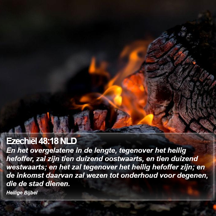 Ezechiël 48:18 NLD Bible Study