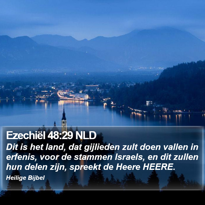 Ezechiël 48:29 NLD Bible Study