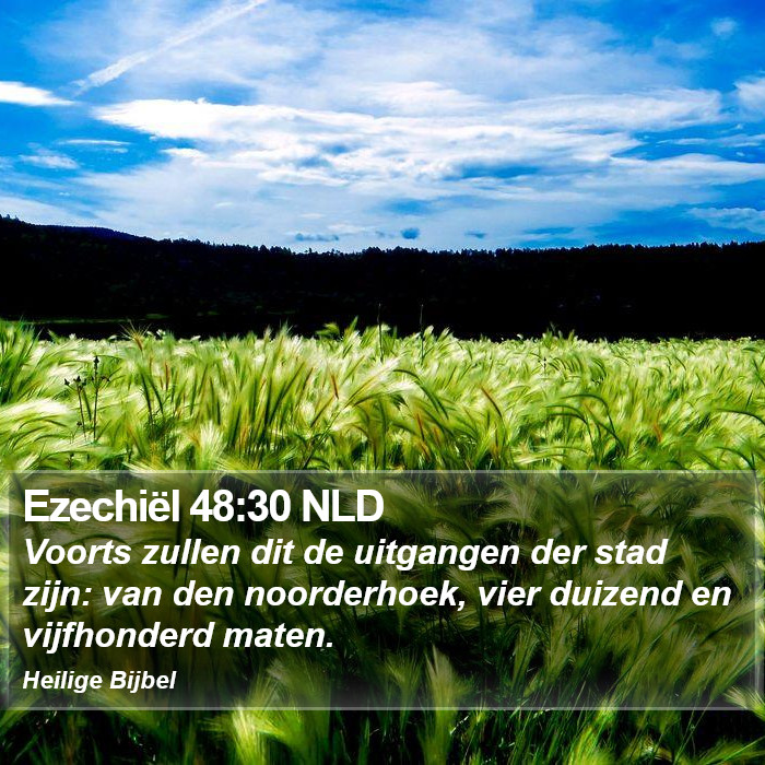 Ezechiël 48:30 NLD Bible Study