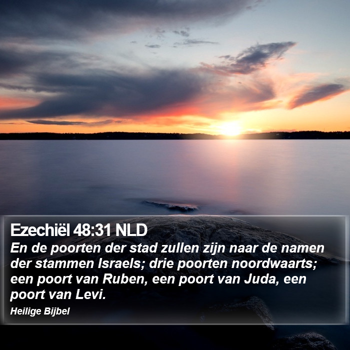 Ezechiël 48:31 NLD Bible Study