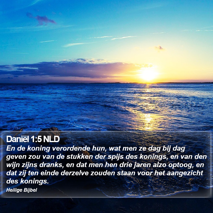 Daniël 1:5 NLD Bible Study