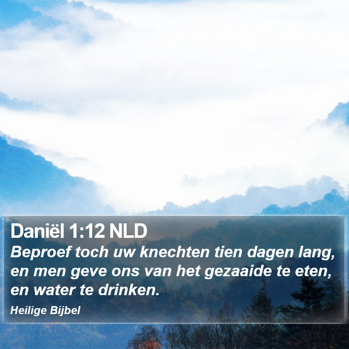 Daniël 1:12 NLD Bible Study