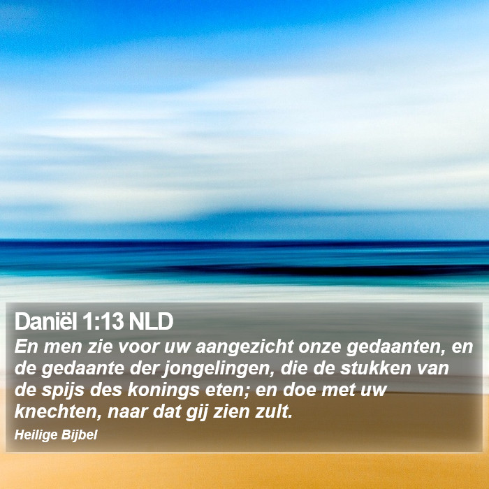 Daniël 1:13 NLD Bible Study