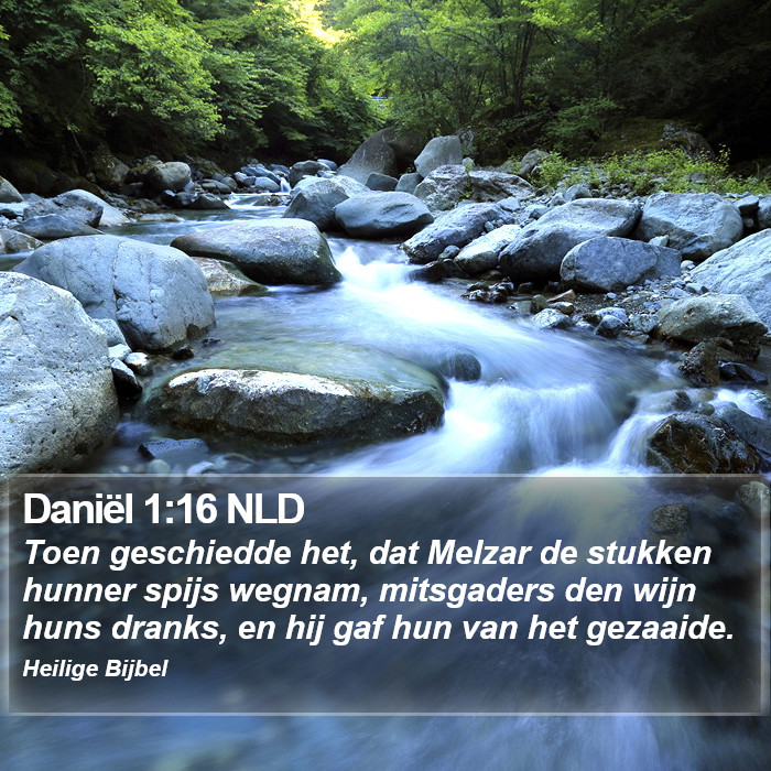 Daniël 1:16 NLD Bible Study