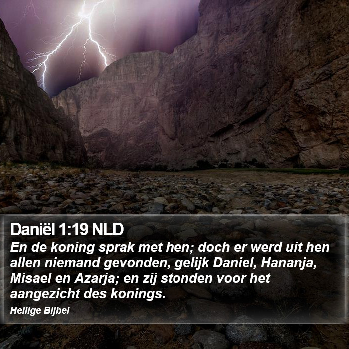 Daniël 1:19 NLD Bible Study