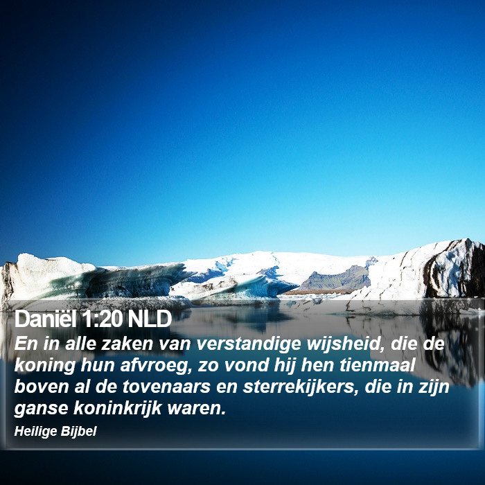 Daniël 1:20 NLD Bible Study