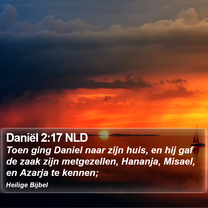 Daniël 2:17 NLD Bible Study
