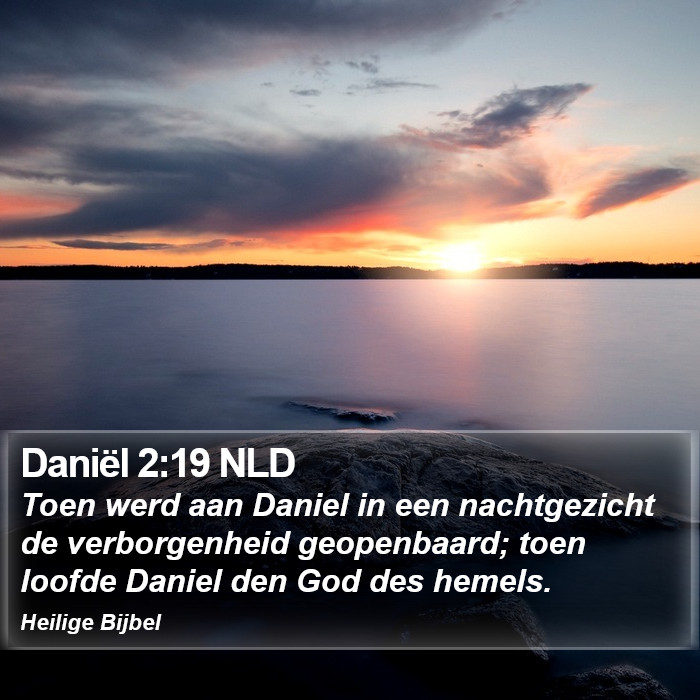 Daniël 2:19 NLD Bible Study