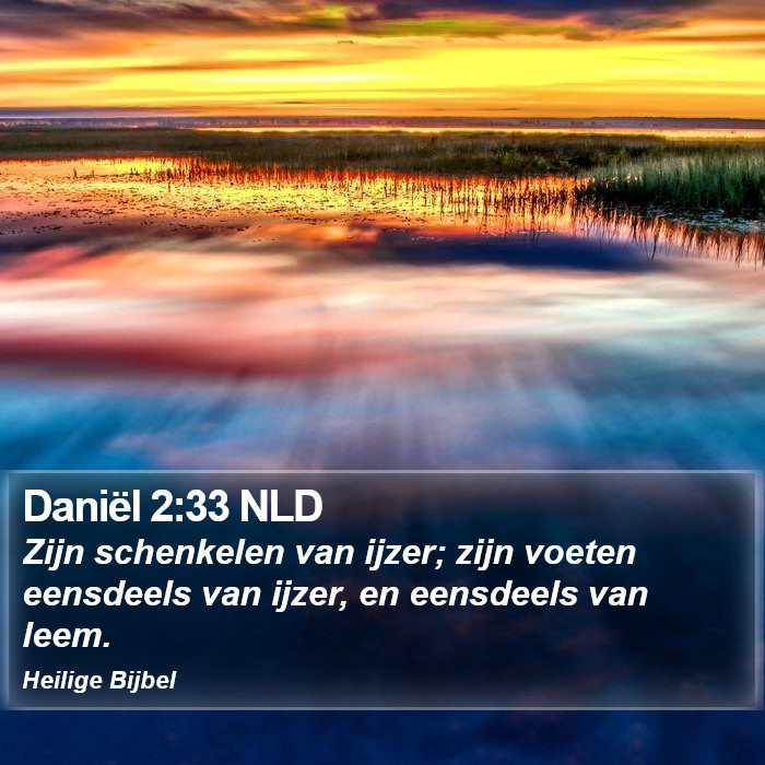Daniël 2:33 NLD Bible Study