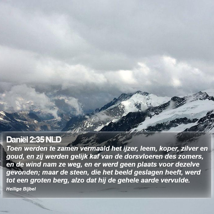 Daniël 2:35 NLD Bible Study