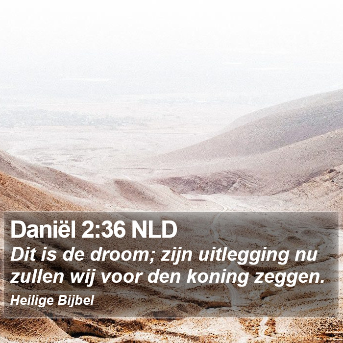 Daniël 2:36 NLD Bible Study