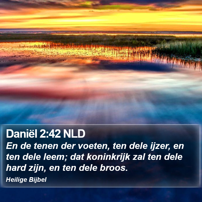Daniël 2:42 NLD Bible Study