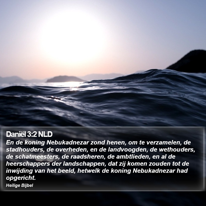Daniël 3:2 NLD Bible Study
