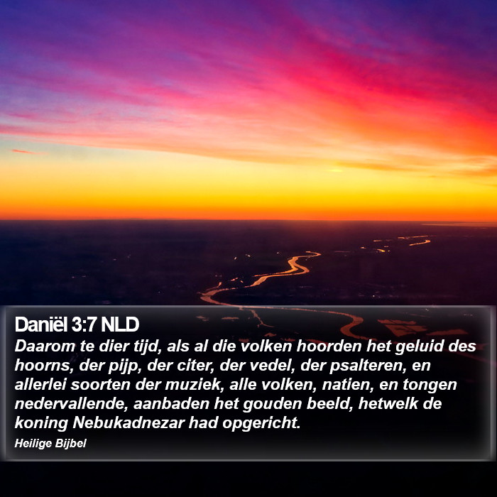 Daniël 3:7 NLD Bible Study