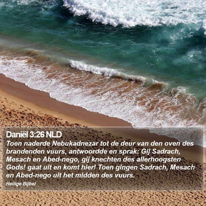 Daniël 3:26 NLD Bible Study