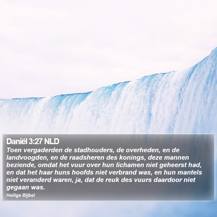 Daniël 3:27 NLD Bible Study