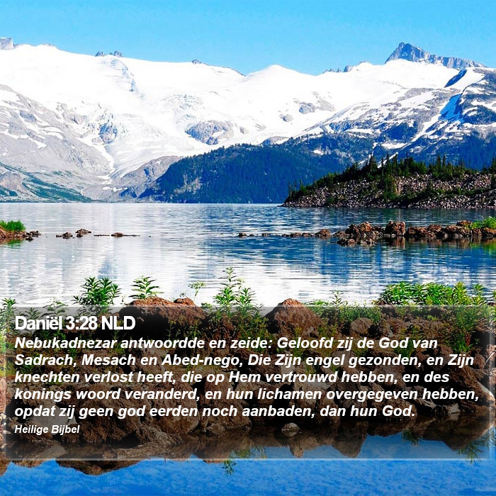 Daniël 3:28 NLD Bible Study