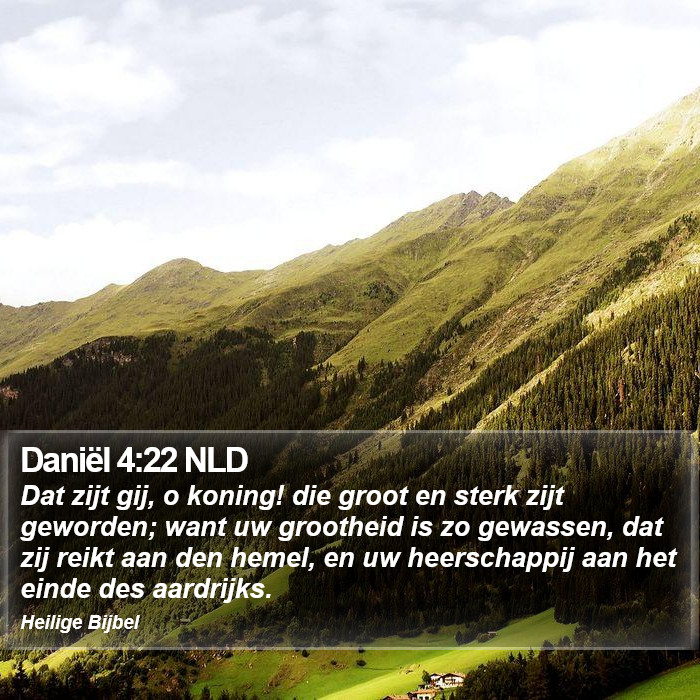 Daniël 4:22 NLD Bible Study