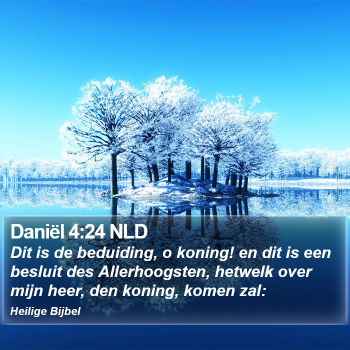 Daniël 4:24 NLD Bible Study