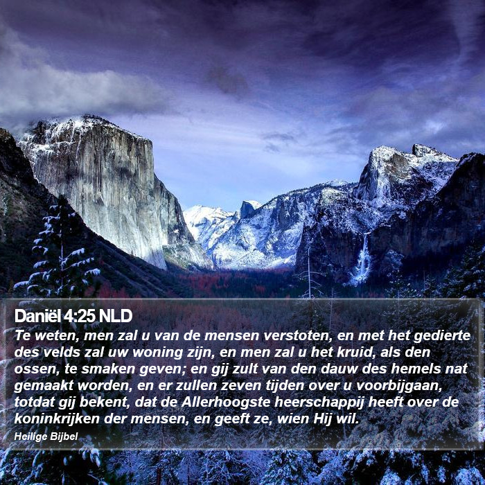 Daniël 4:25 NLD Bible Study