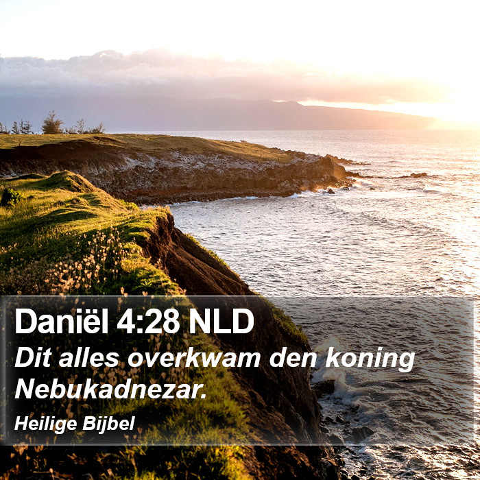 Daniël 4:28 NLD Bible Study