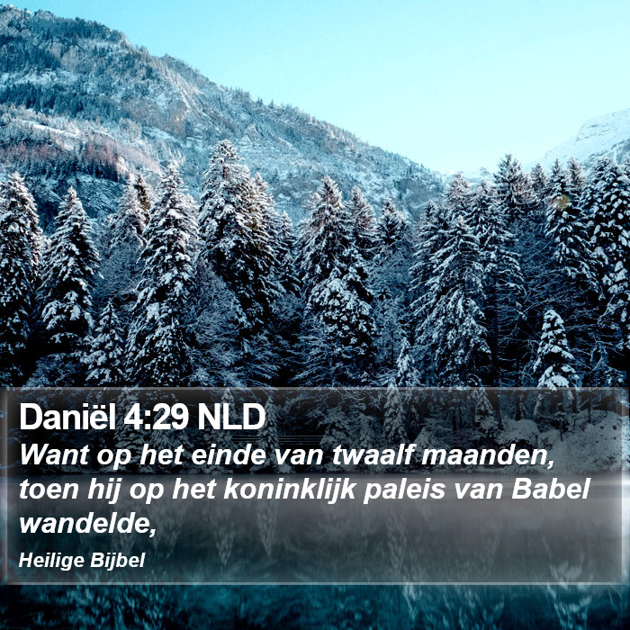 Daniël 4:29 NLD Bible Study
