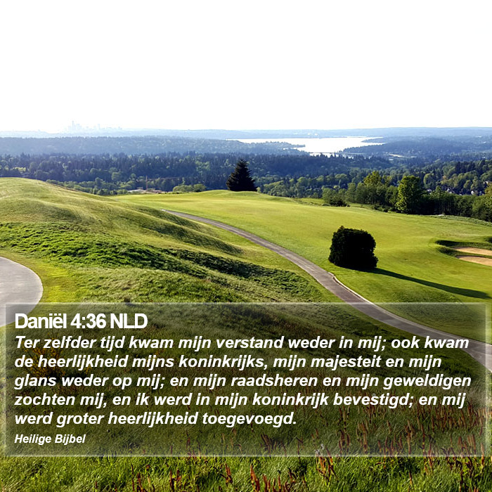 Daniël 4:36 NLD Bible Study