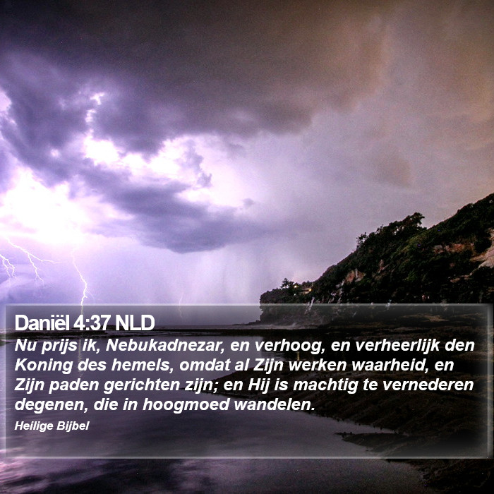 Daniël 4:37 NLD Bible Study