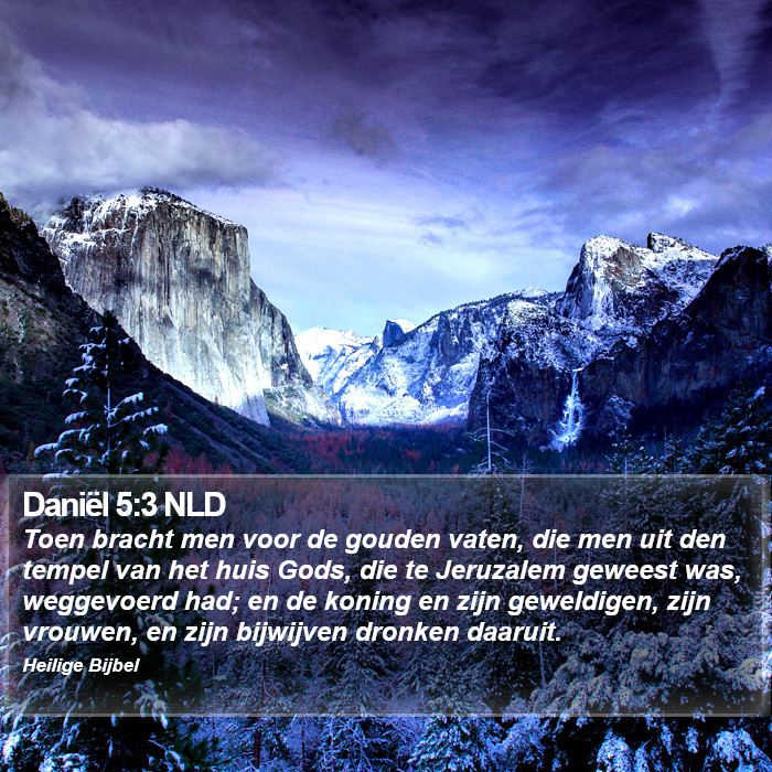 Daniël 5:3 NLD Bible Study