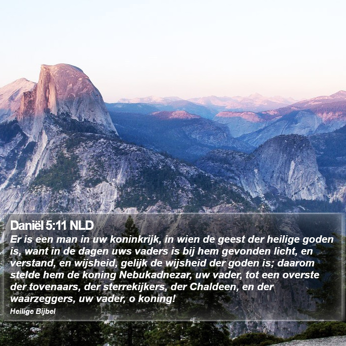 Daniël 5:11 NLD Bible Study