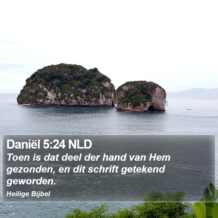 Daniël 5:24 NLD Bible Study